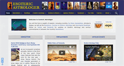 Desktop Screenshot of esotericastrologer.org